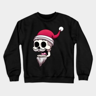 Santa Claus Skull Crewneck Sweatshirt